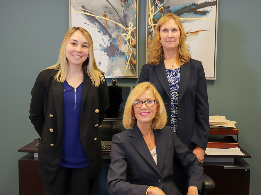 Shari Burnum, Martha Gilpin and Chandra Hudson