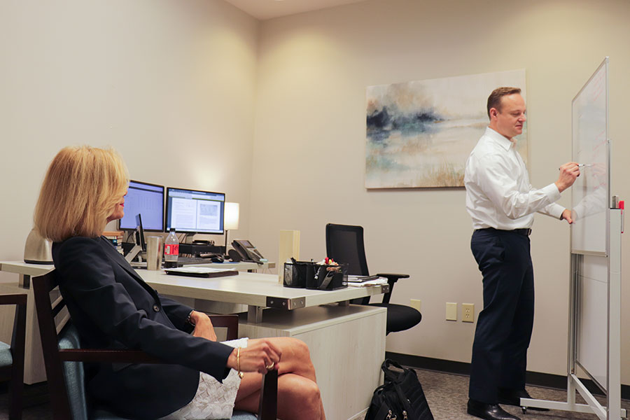 Brock Eson and Shari Burnum from Investor's Resource